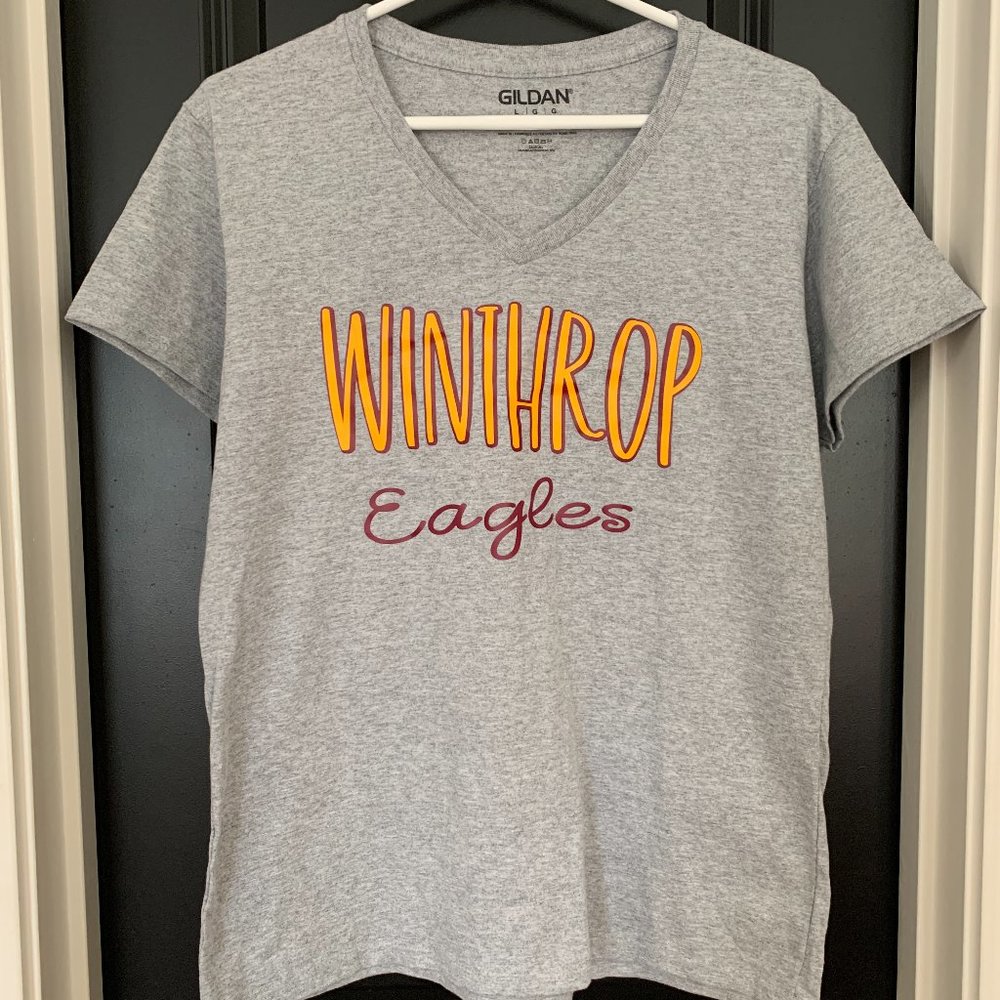 NWOT Winthrop Eagles Tee